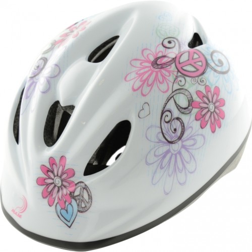 Pulse Bumper Junior Flower Cycle Helmet 